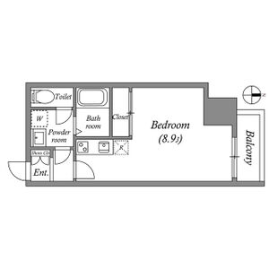 ADWResidence松屋町の間取り図