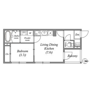 Le Ciel IIIの間取り図
