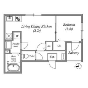 ハーモニーテラス深草仙石屋敷町IIの間取り図