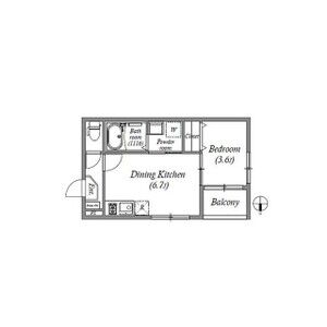 ハーモニーテラス太秦安井車道町の間取り図