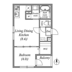 ハーモニーテラスTOWAの間取り図