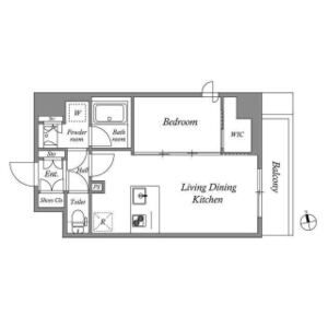AUFTAKT 天王寺の間取り図