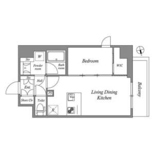 AUFTAKT 天王寺の間取り図