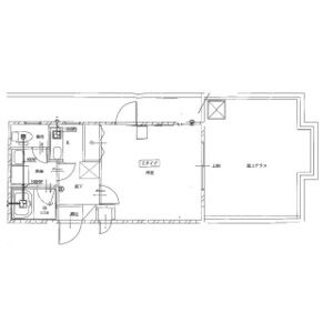 Uresidence新大阪の間取り図