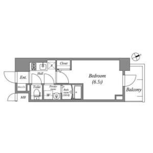ワールドアイ神戸ハーバーランドIIIの間取り図
