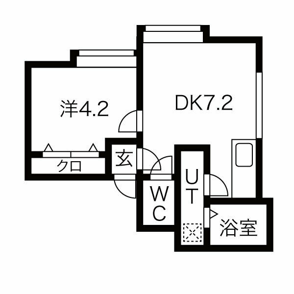 フラットJ白石本通C棟 画像16