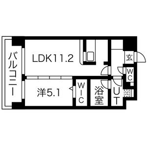 アグレアーブルの間取り図