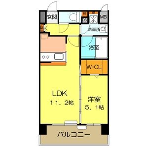 アグレアーブルの間取り図