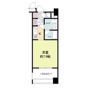 レジディア江坂の間取り図