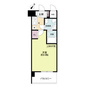 CASSIA十三の間取り図