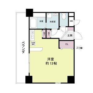 幸田マンション幸町の間取り図