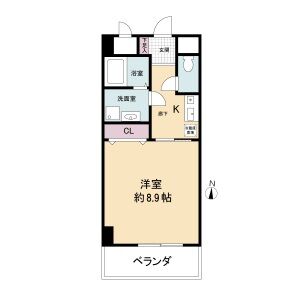 幸田マンション幸町の間取り図