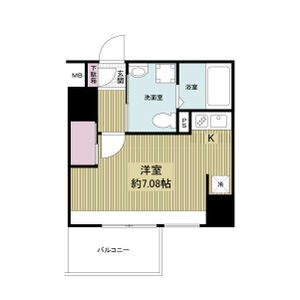 ドゥーエ江坂IIIの間取り図