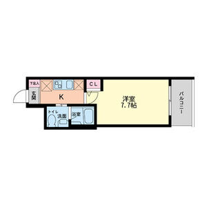 セレニテ本町グランデの間取り図