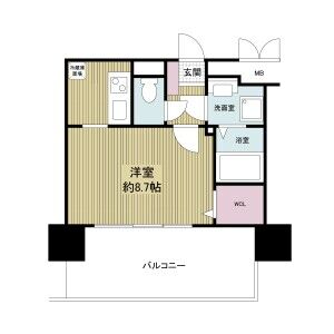 ドゥーエ森ノ宮の間取り図