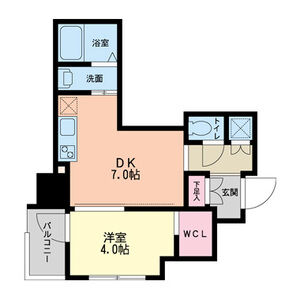 セレニテ本町グランデの間取り図
