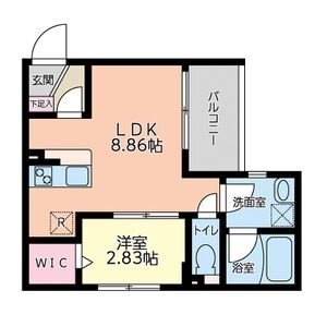SKレジデンス立花の間取り図