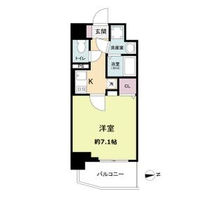 Metrosa深江橋の間取り図