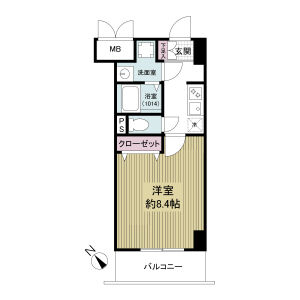THE RESIDENCE Nの間取り図