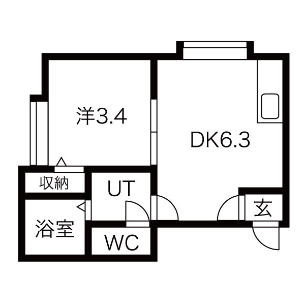 フラットJ発寒南 画像15