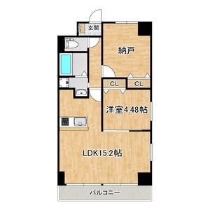 GROOVE豊中レジデンスの間取り図