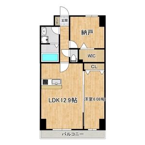 GROOVE豊中レジデンスの間取り図