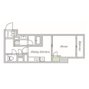 シャーメゾン アステリアの間取り図