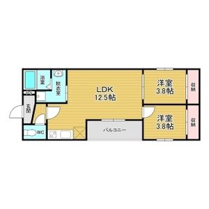 Tio瓢箪山の間取り図