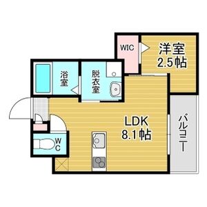 リアコート千里丘ISOUTHの間取り図