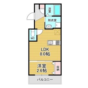 リアコート千里丘ISOUTHの間取り図