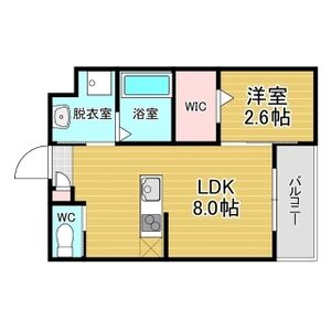 リアコート千里丘ISOUTHの間取り図