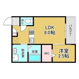 リアコート千里丘ISOUTHの間取り図