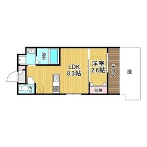 リアコート千里丘ISOUTHの間取り図