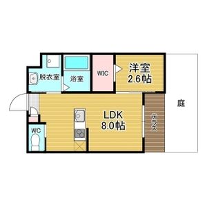 リアコート千里丘ISOUTHの間取り図