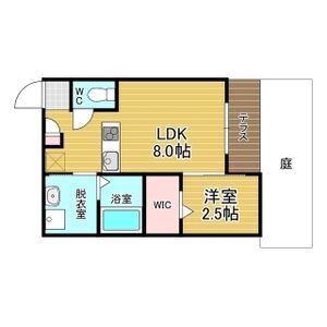 リアコート千里丘ISOUTHの間取り図