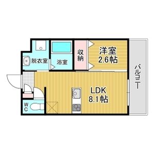 リアコート千里丘ISOUTHの間取り図
