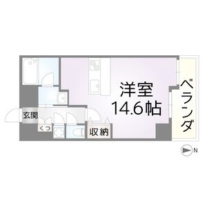セレニテ梅田北Premiumの間取り図