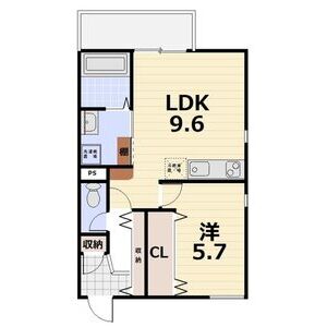 Hygge伏見の間取り図