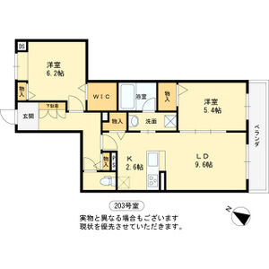 North Field 20の間取り図