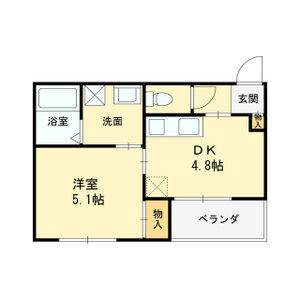 サムペアーズの間取り図