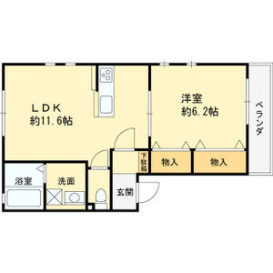 パラドール宝塚の間取り図