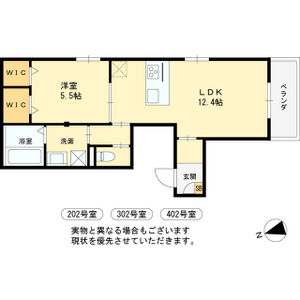 キャトル・レブローニュの間取り図