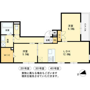 キャトル・レブローニュの間取り図
