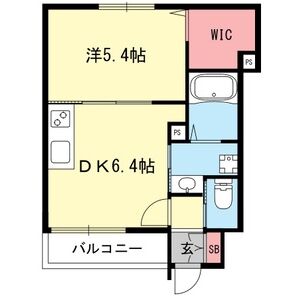 シャーメゾン かがや樹・Mの間取り図