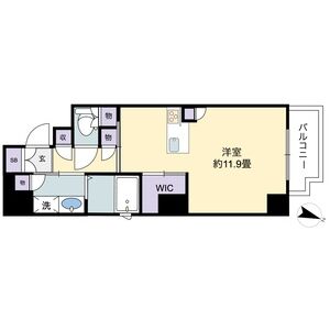 パラッツォロッサの間取り図