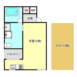 パロス山本通りの間取り図
