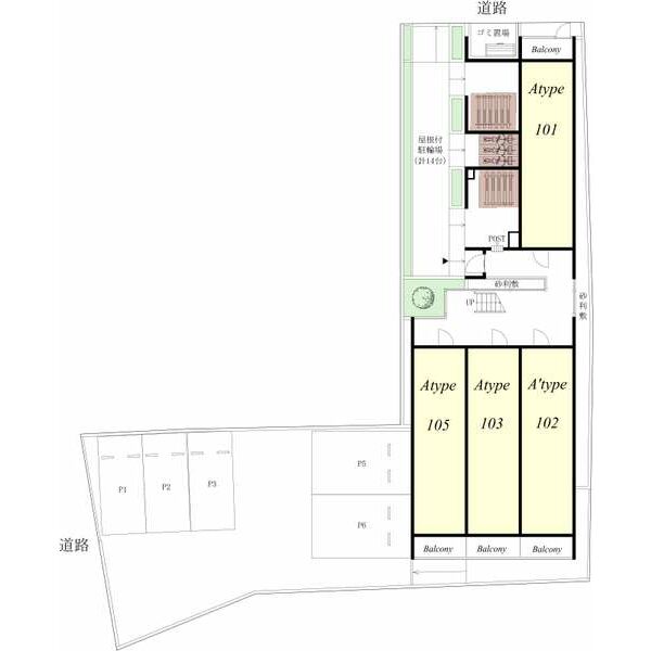 リブリ・フルール千里丘の外観2枚目