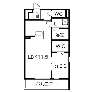 リブリ・昭和園の間取り図
