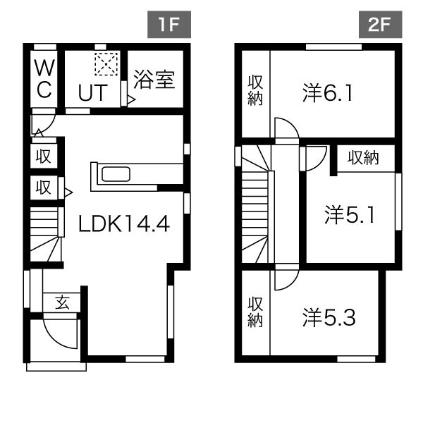 平和通6丁目戸建て 画像4