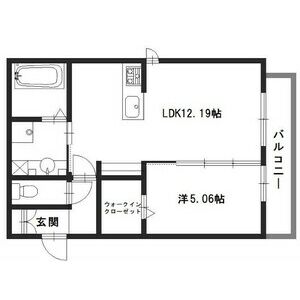 さくら東姫路の間取り図